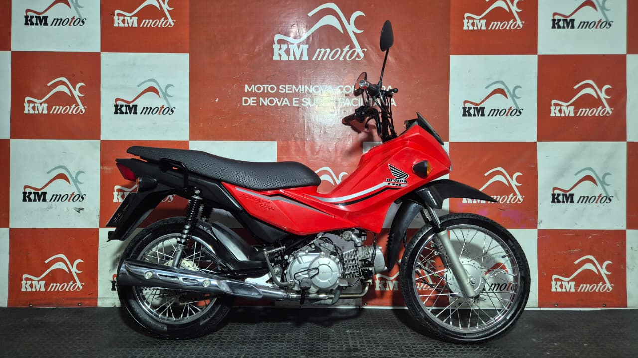 Honda Pop 110i CBS 2023 Vermelha